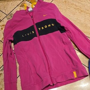 Nike Livestrong Hooded Zip Up Jacket